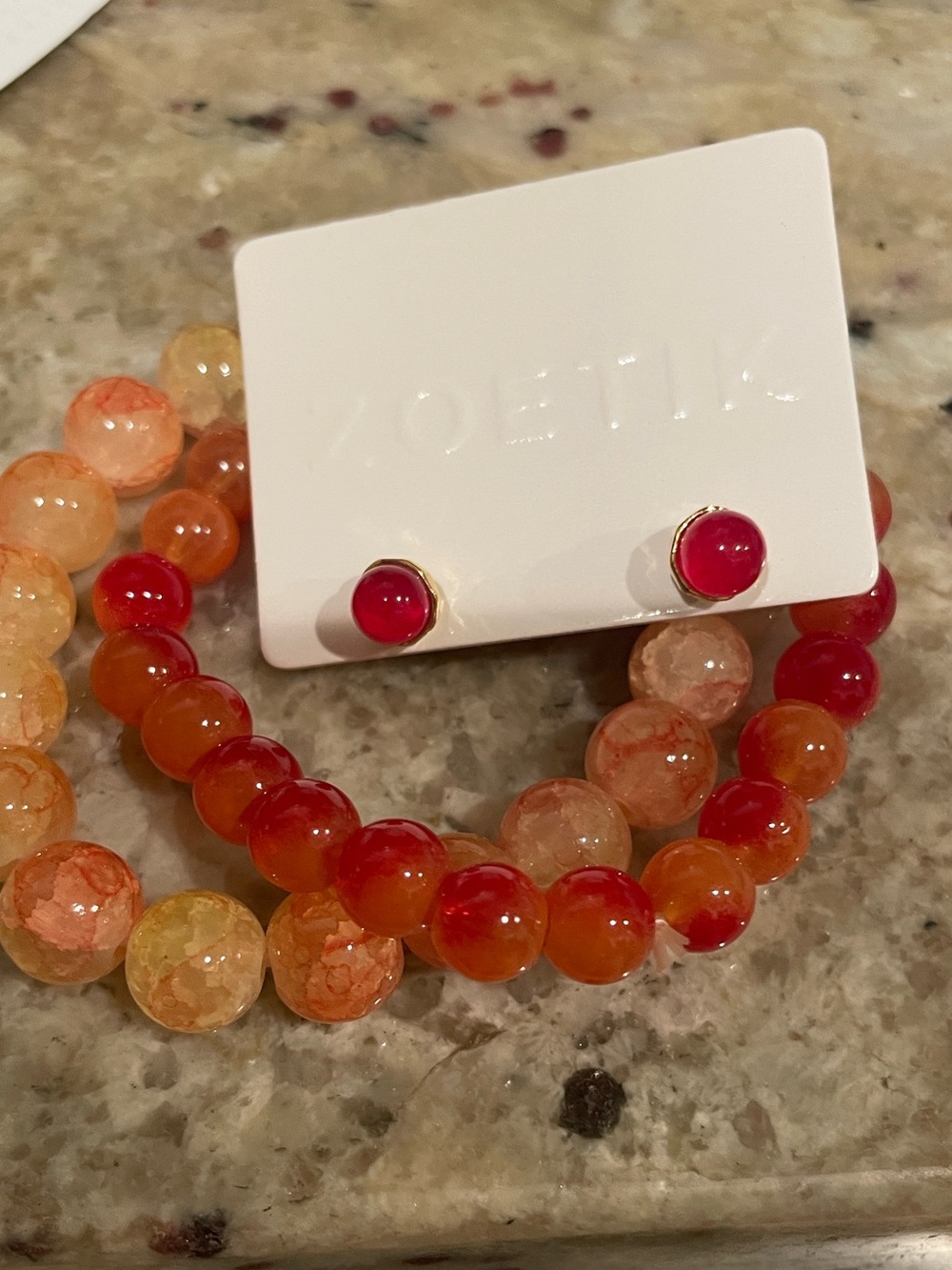 3 for $10 bracelet and earrings set